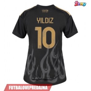 Lacne Ženy Futbalové dres Juventus Kenan Yildiz #10 2026-27 Krátky Rukáv - Tretina